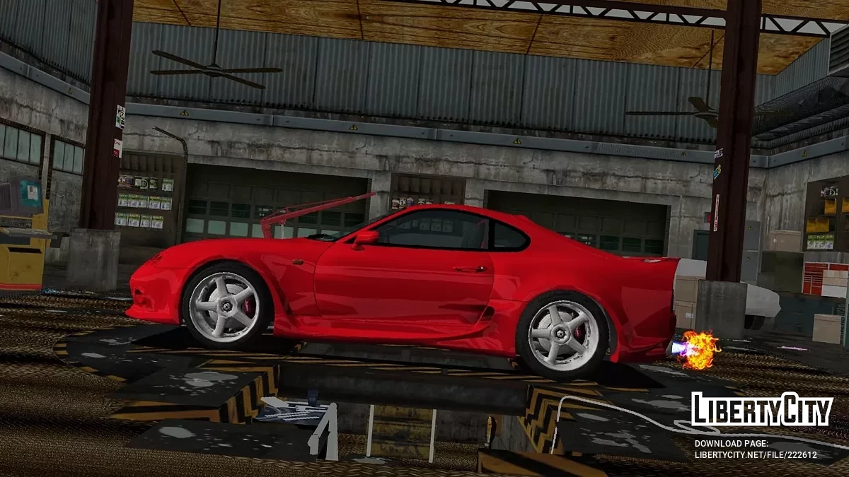Toyota Supra Mk.IV '94 / GTA 3 (iOS, Android)