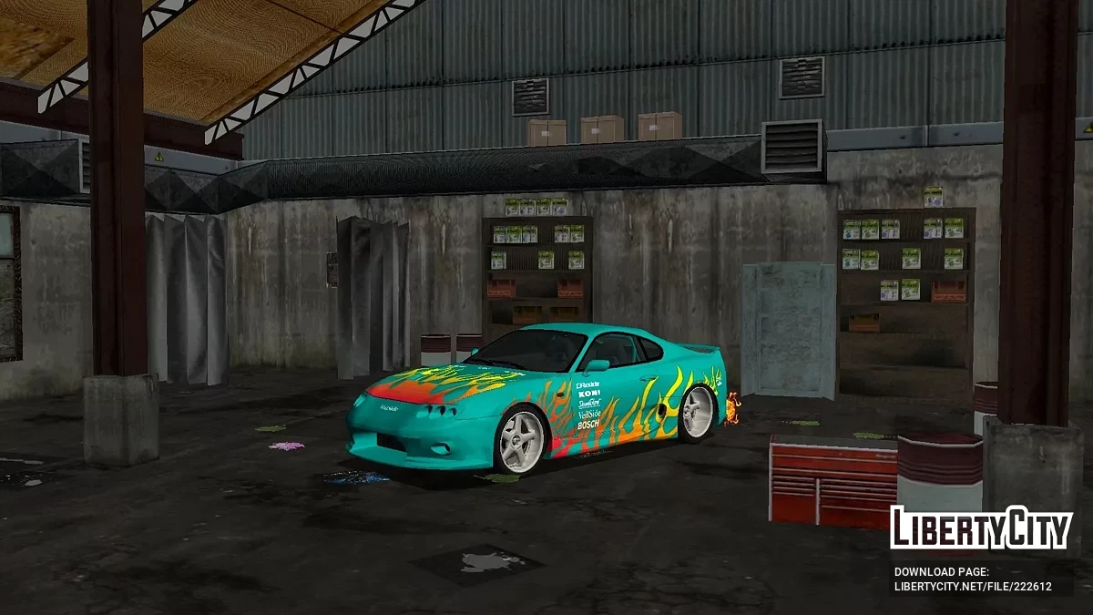 Toyota Supra Mk.IV '94 / GTA 3 (iOS, Android)