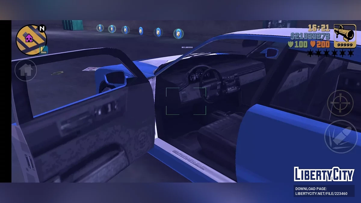 Bravado Buffalo S из GTA 5 / GTA 3 (iOS, Android)