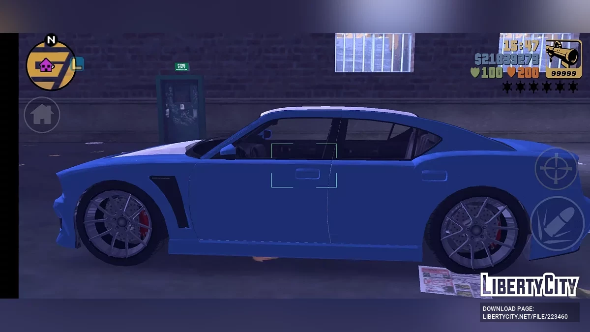 Bravado Buffalo S из GTA 5 / GTA 3 (iOS, Android)