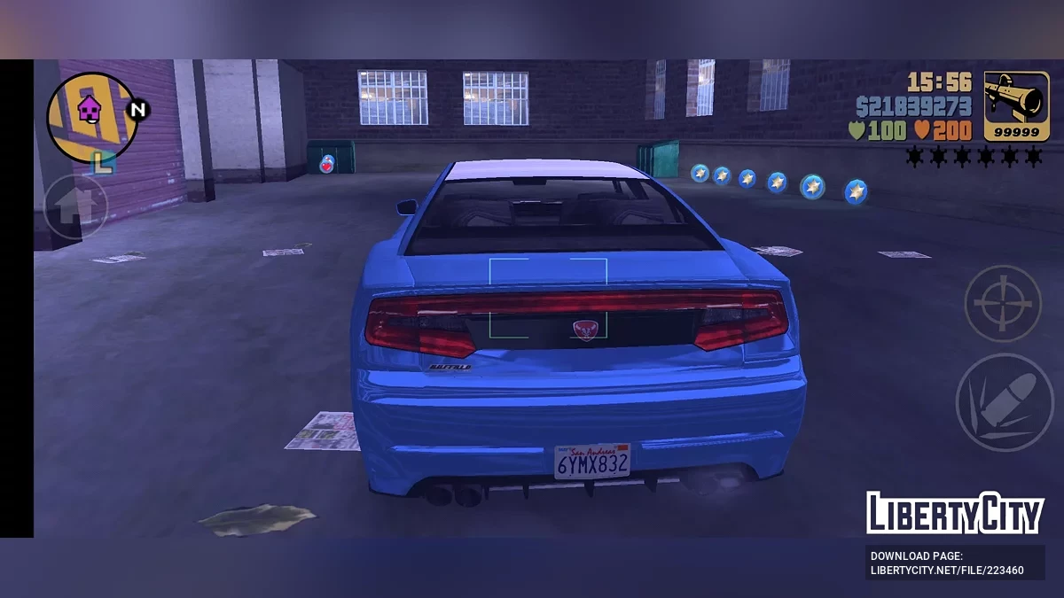 Bravado Buffalo S из GTA 5 / GTA 3 (iOS, Android)