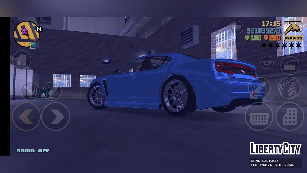 Bravado Buffalo S из GTA 5 / GTA 3 (iOS, Android)