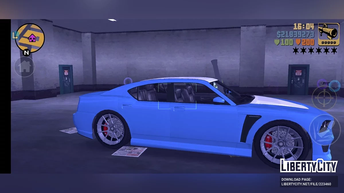 Bravado Buffalo S из GTA 5 / GTA 3 (iOS, Android)