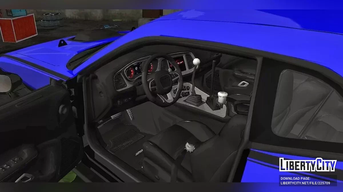 Letty's Dodge Challenger SRT / GTA 3 (iOS, Android)