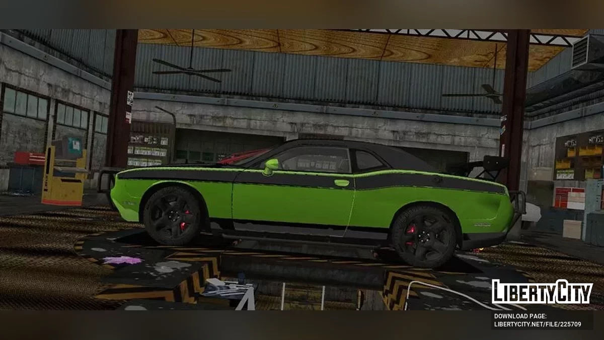 Letty's Dodge Challenger SRT / GTA 3 (iOS, Android)