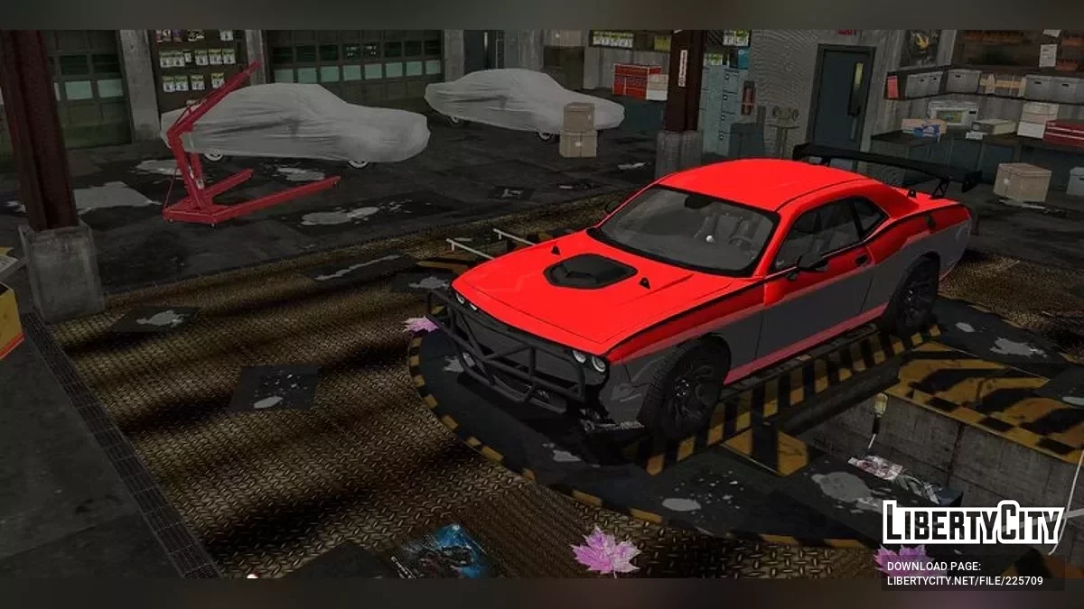 Letty's Dodge Challenger SRT / GTA 3 (iOS, Android)