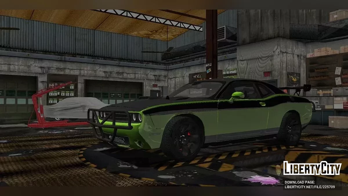 Letty's Dodge Challenger SRT / GTA 3 (iOS, Android)