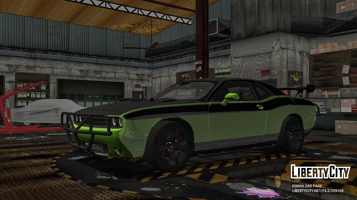 Letty's Dodge Challenger SRT / GTA 3 (iOS, Android)