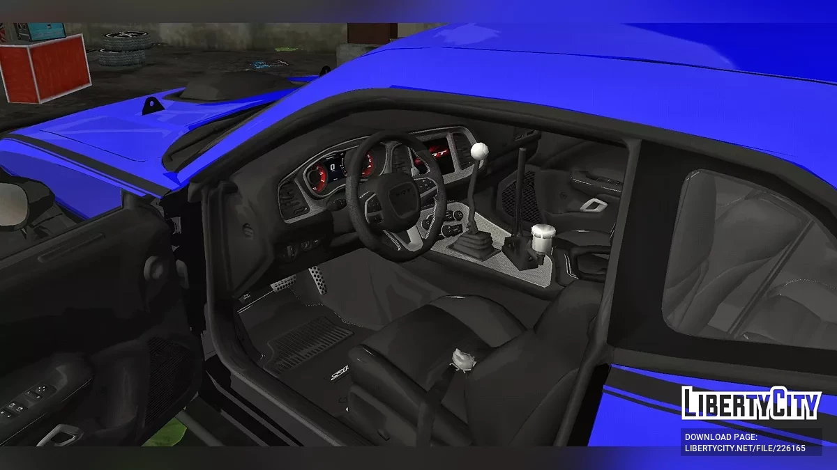 Letty's Dodge Challenger SRT / GTA 3 (iOS, Android)