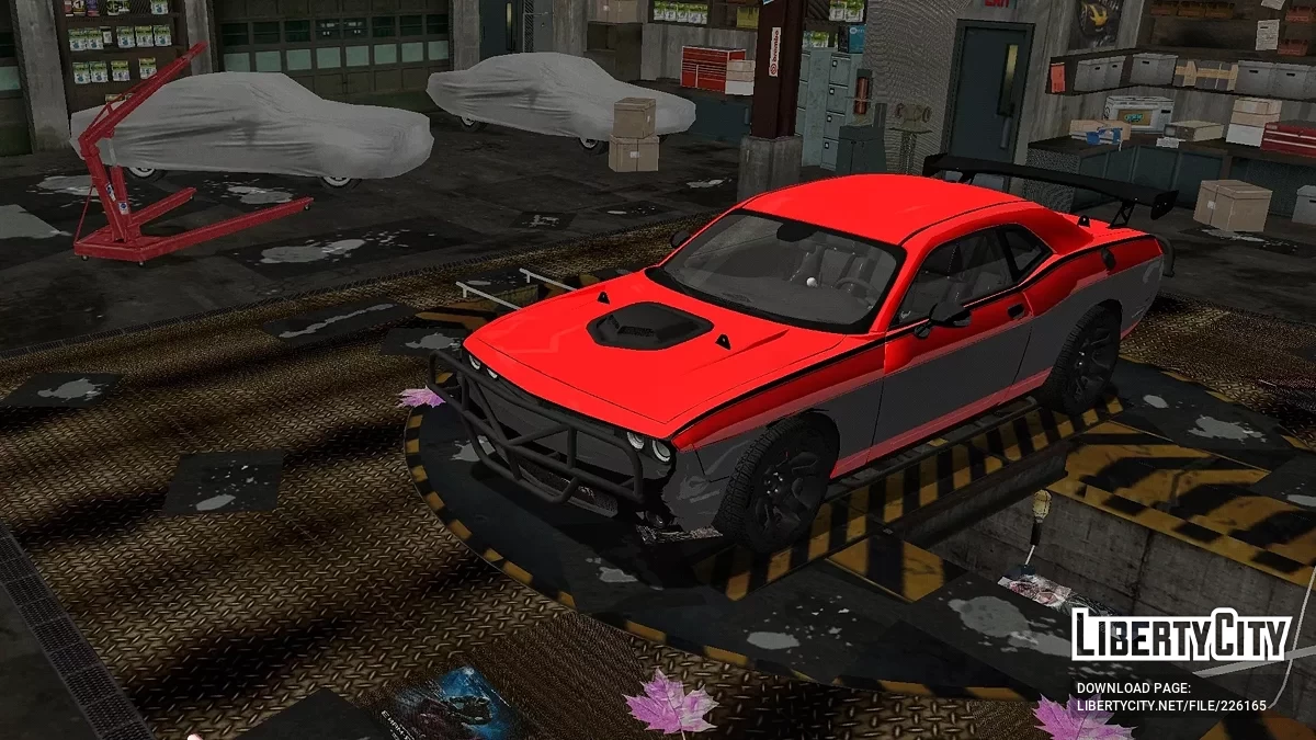 Letty's Dodge Challenger SRT / GTA 3 (iOS, Android)