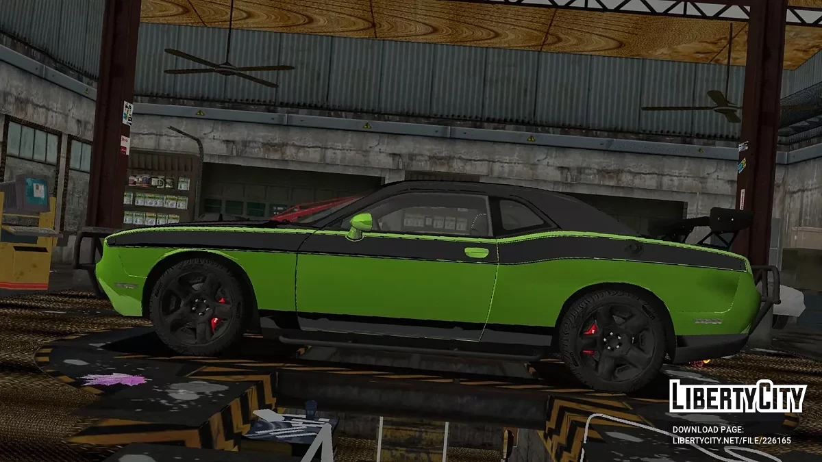 Letty's Dodge Challenger SRT / GTA 3 (iOS, Android)