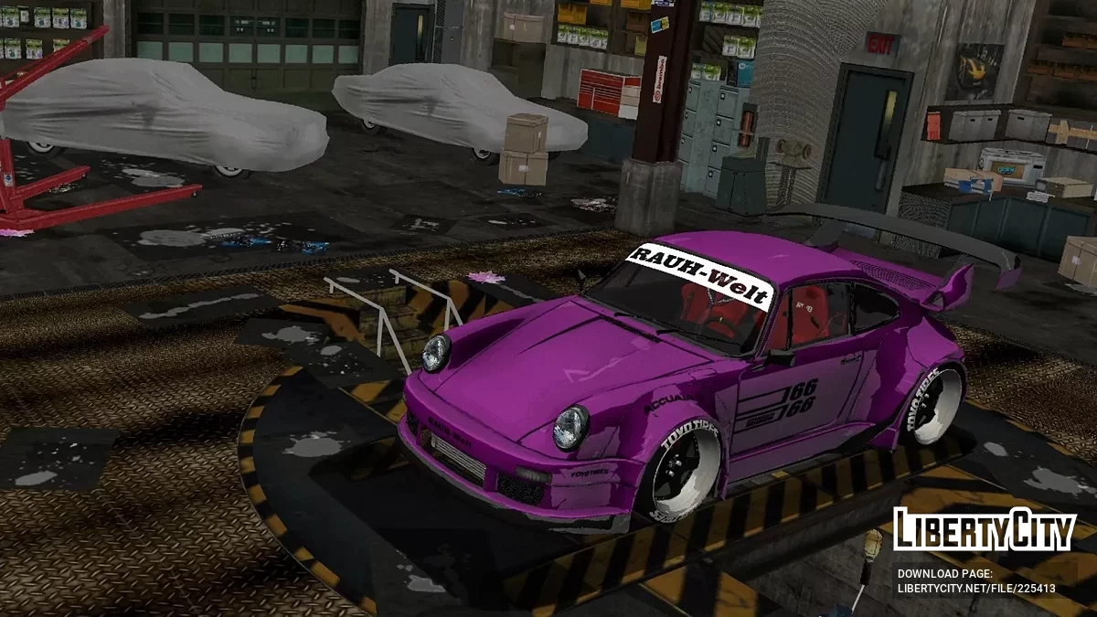 Porsche 911 RWB / GTA 3 (iOS, Android)