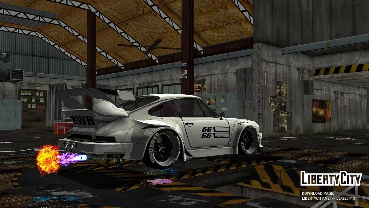 Porsche 911 RWB / GTA 3 (iOS, Android)