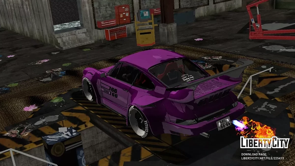 Porsche 911 RWB / GTA 3 (iOS, Android)