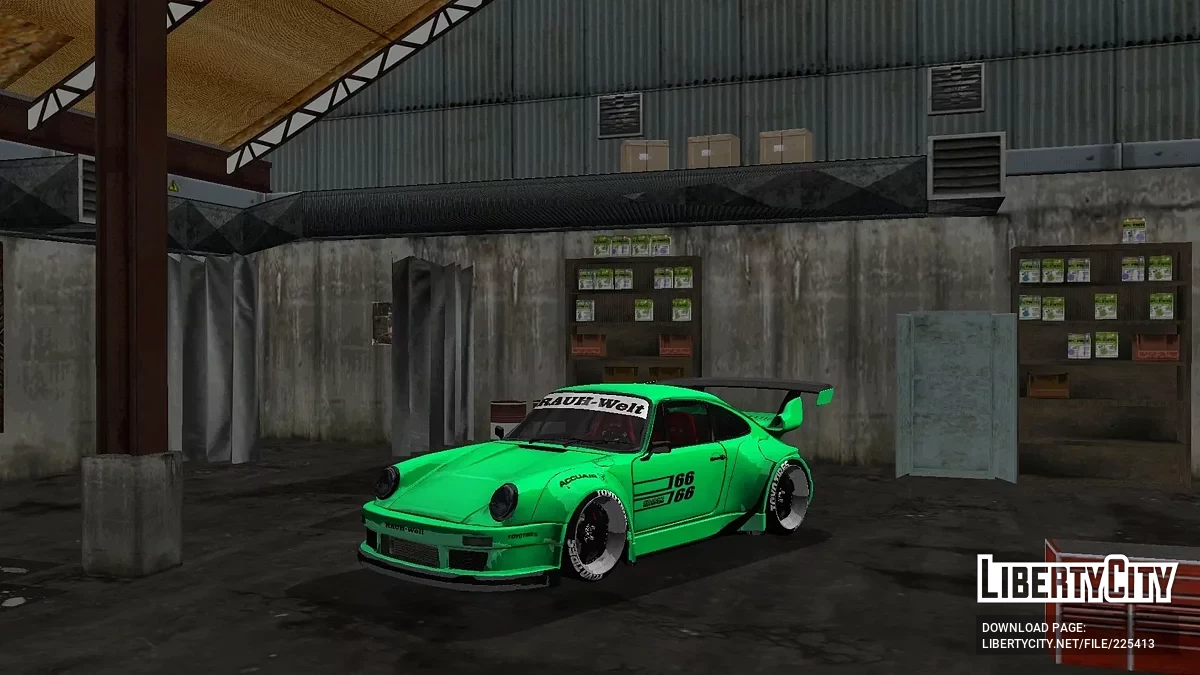 Porsche 911 RWB / GTA 3 (iOS, Android)