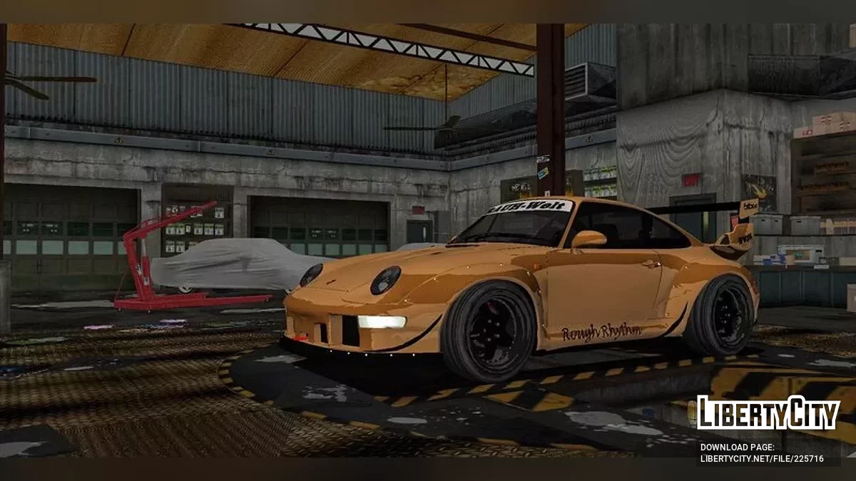 Porsche 993 GT2 RWB Rough Rhythm / GTA 3 (iOS, Android)