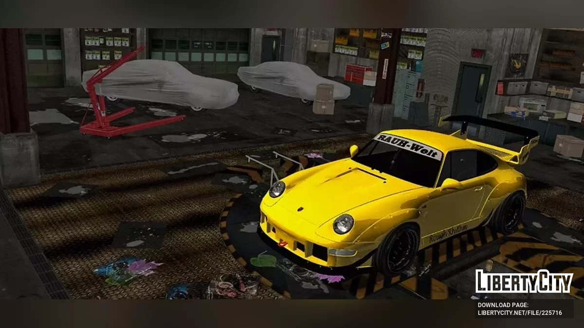 Porsche 993 GT2 RWB Rough Rhythm / GTA 3 (iOS, Android)