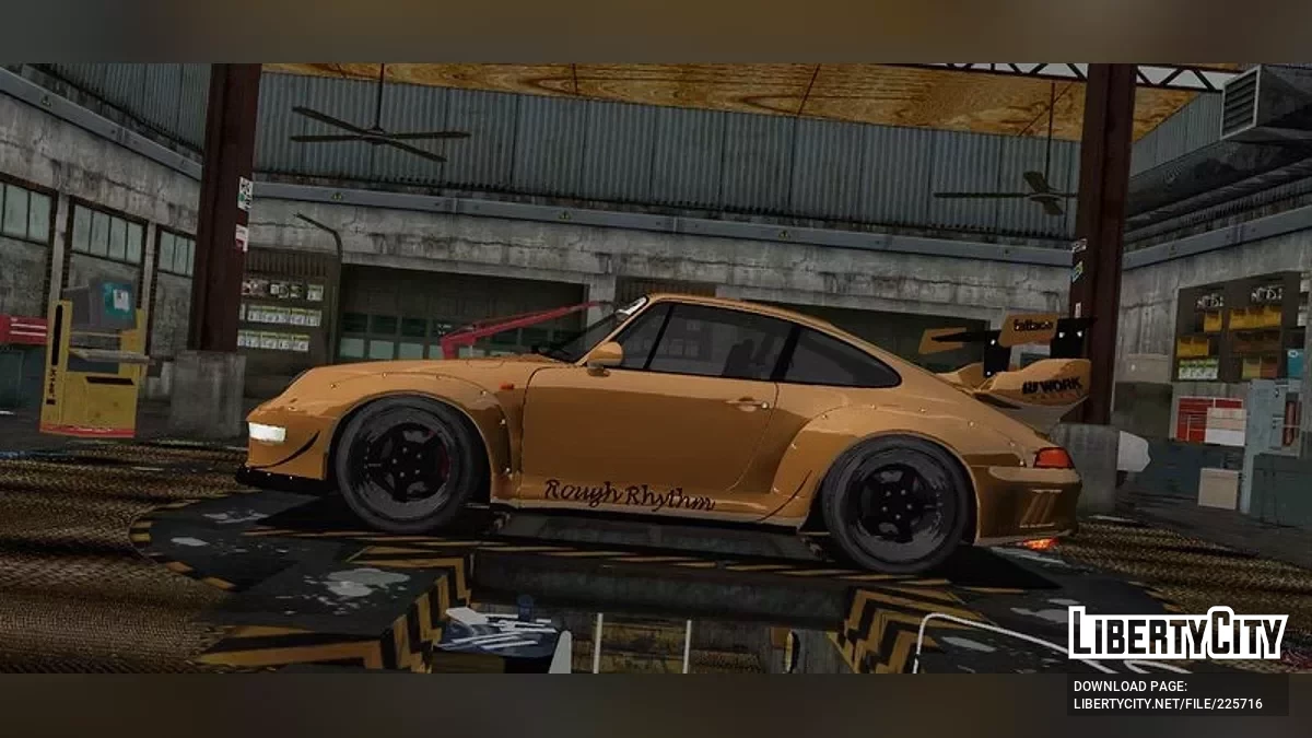 Porsche 993 GT2 RWB Rough Rhythm / GTA 3 (iOS, Android)