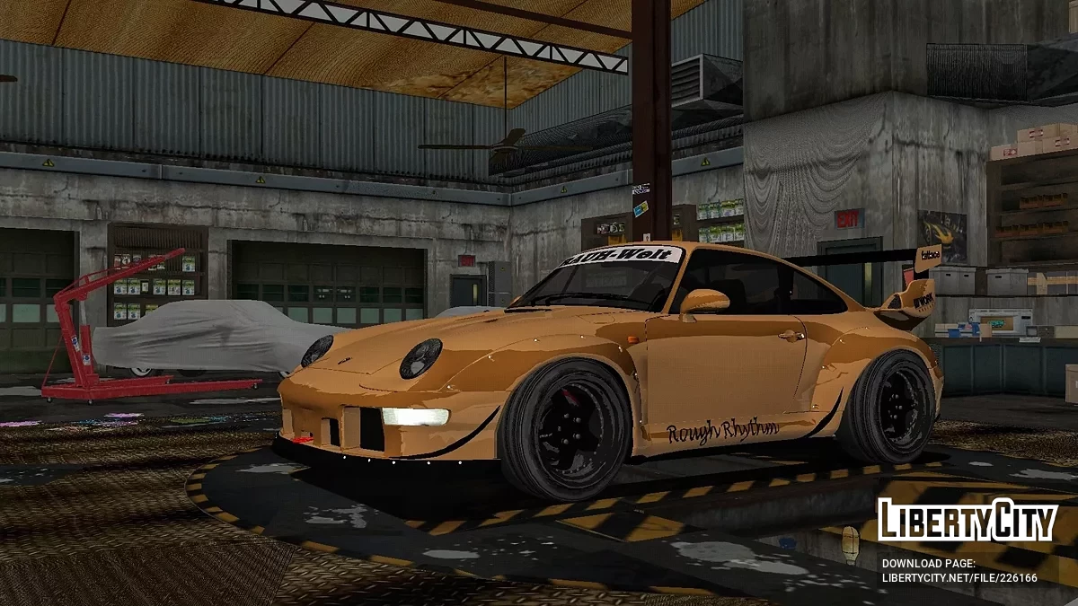 Porsche 993 GT2 RWB Rough Rhythm / GTA 3 (iOS, Android)