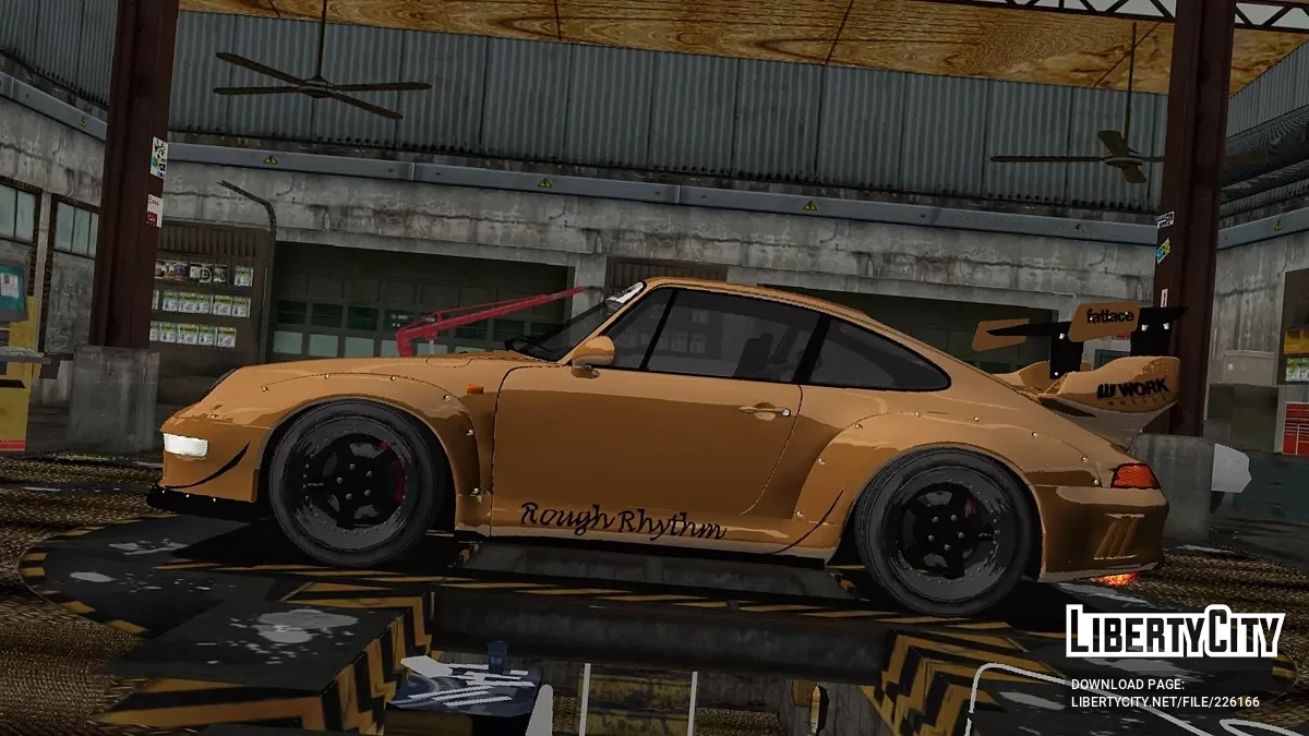 Porsche 993 GT2 RWB Rough Rhythm / GTA 3 (iOS, Android)