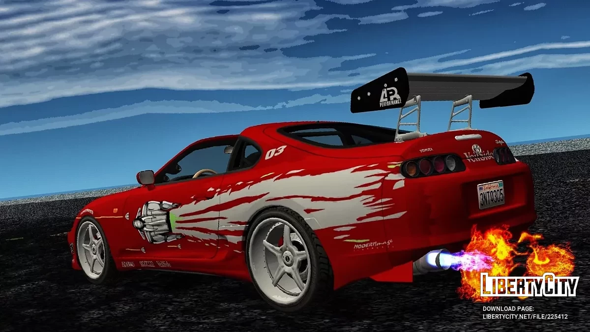 Toyota Supra / GTA 3 (iOS, Android)