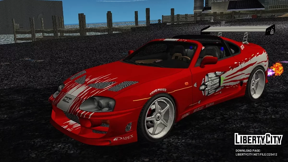 Toyota Supra / GTA 3 (iOS, Android)