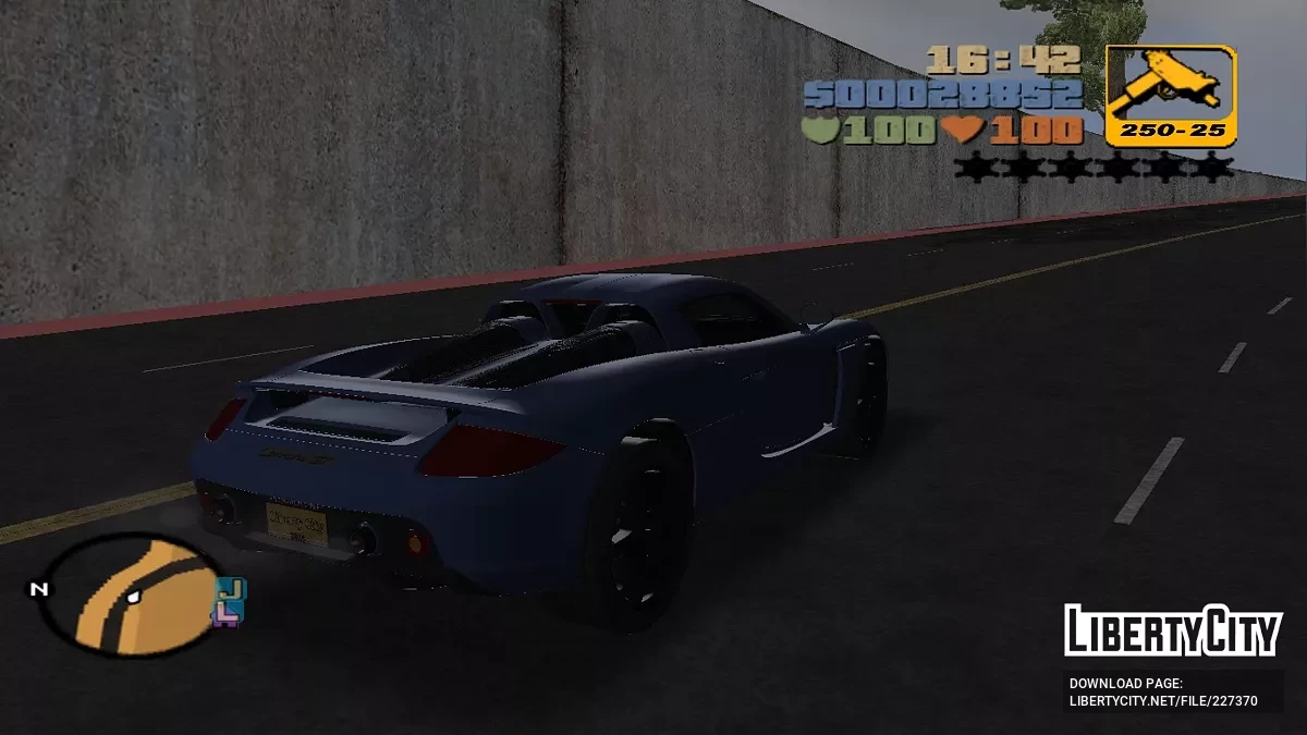 Porsche Carrera GT / GTA 3 (iOS, Android)