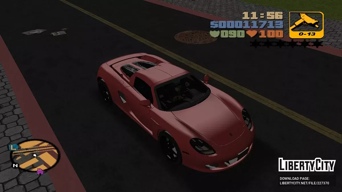 Porsche Carrera GT / GTA 3 (iOS, Android)