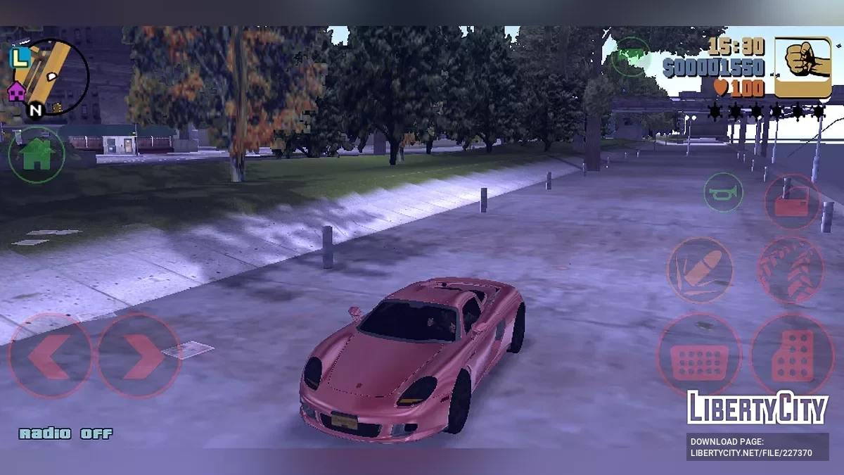 Porsche Carrera GT / GTA 3 (iOS, Android)