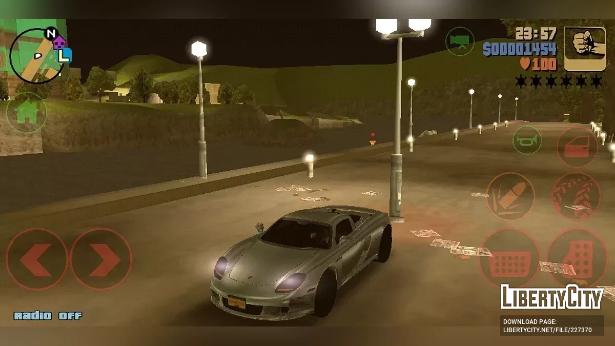 Porsche Carrera GT / GTA 3 (iOS, Android)