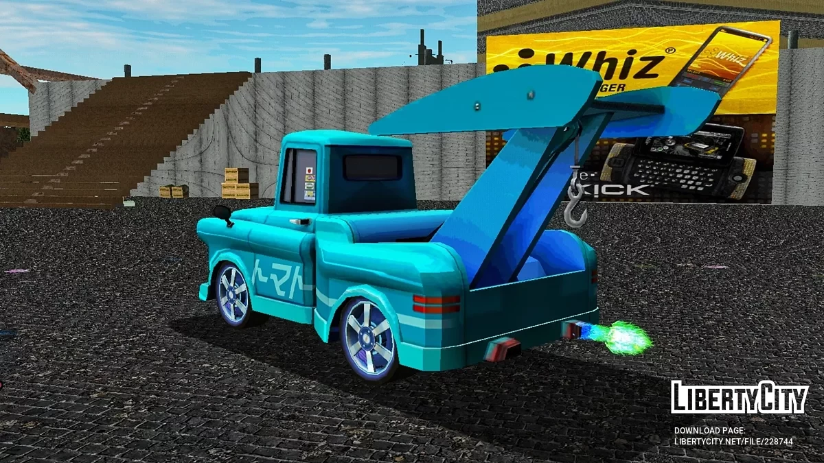 Пак машин Disney Pixar Tuner / GTA 3 (iOS, Android)