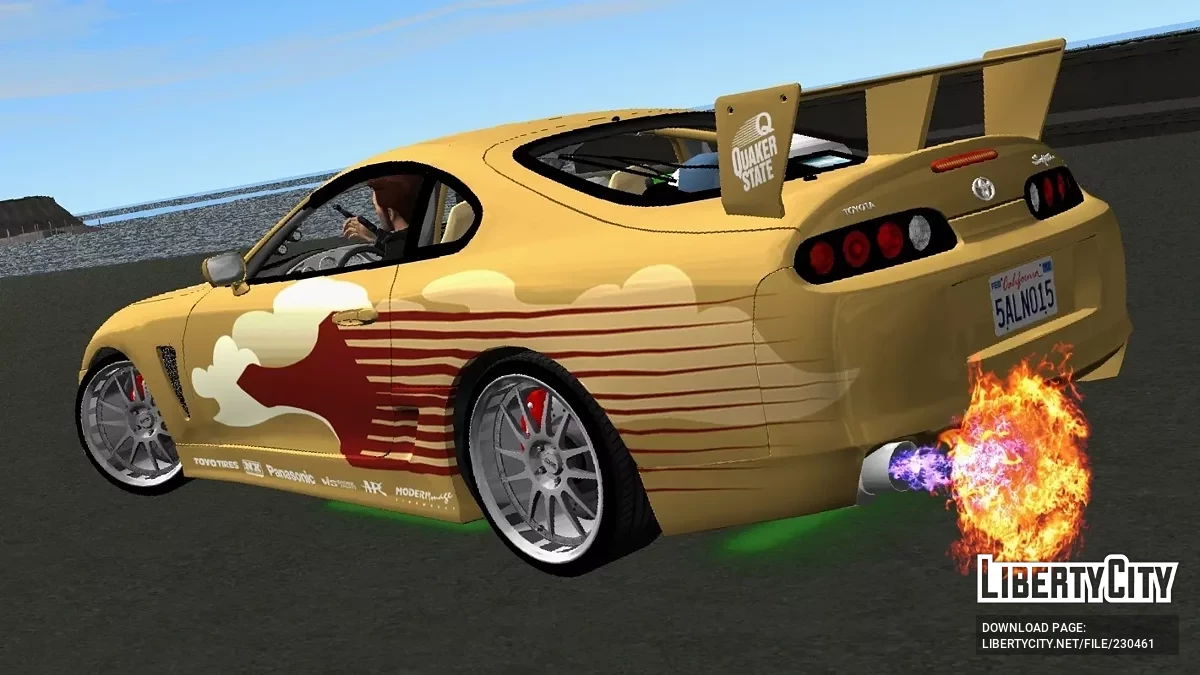 1993 Toyota Supra Turbo Mk IV / GTA 3 (iOS, Android)