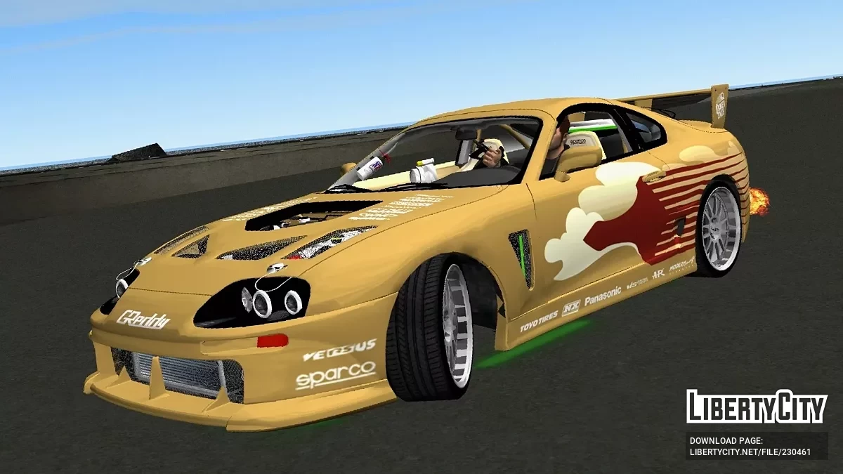 1993 Toyota Supra Turbo Mk IV / GTA 3 (iOS, Android)