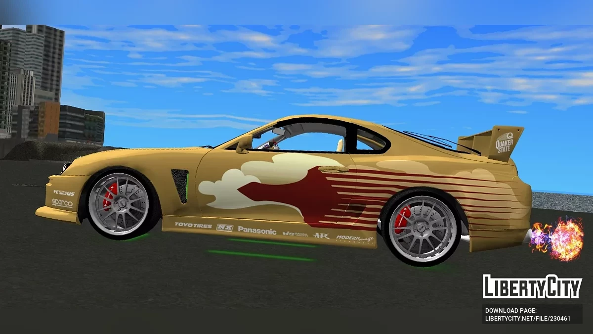 1993 Toyota Supra Turbo Mk IV / GTA 3 (iOS, Android)