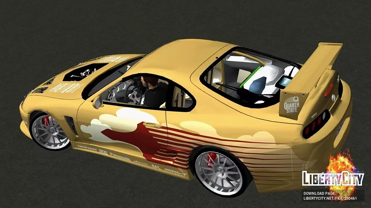 1993 Toyota Supra Turbo Mk IV / GTA 3 (iOS, Android)