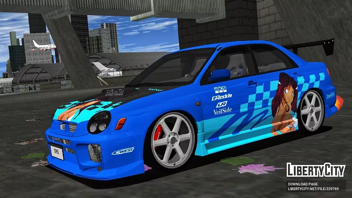 Subaru Impreza STI SRS / GTA 3 (iOS, Android)