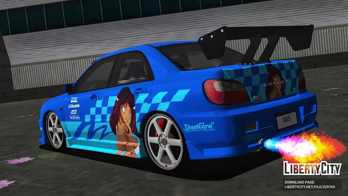 Subaru Impreza STI SRS / GTA 3 (iOS, Android)