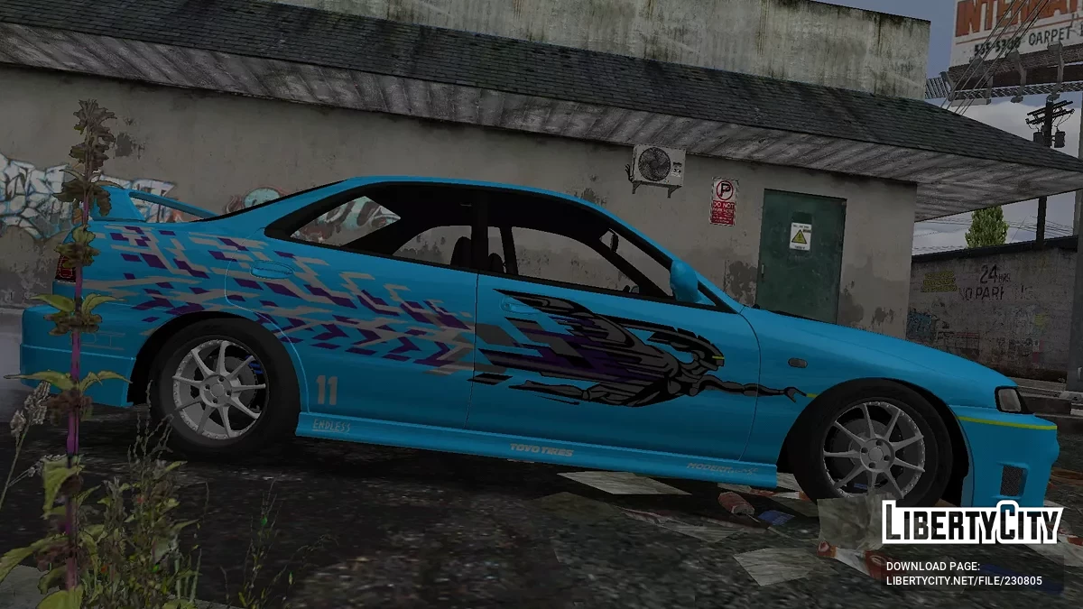 1994 Acura Integra LS (DB8) "Mia Toretto" / GTA 3 (iOS, Android)