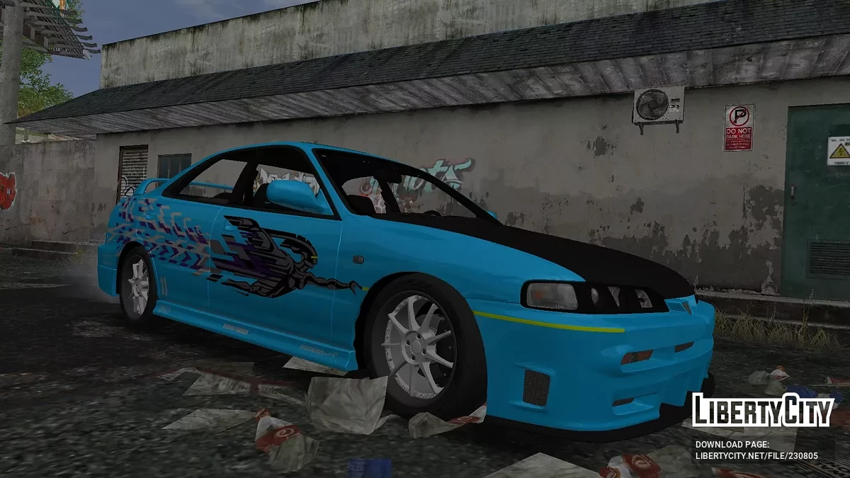 1994 Acura Integra LS (DB8) "Mia Toretto" / GTA 3 (iOS, Android)