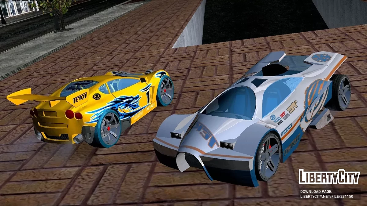SlingShot Acceleracers / GTA 3 (iOS, Android)
