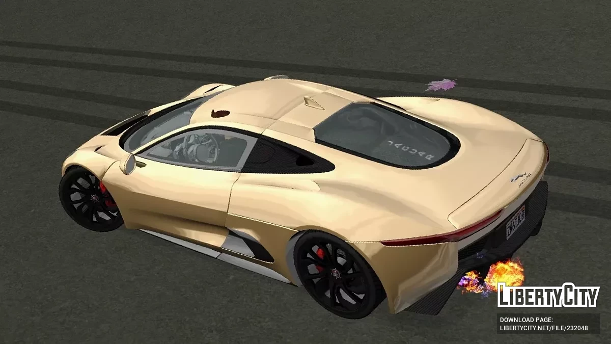 Jaguar CX75 / GTA 3 (iOS, Android)