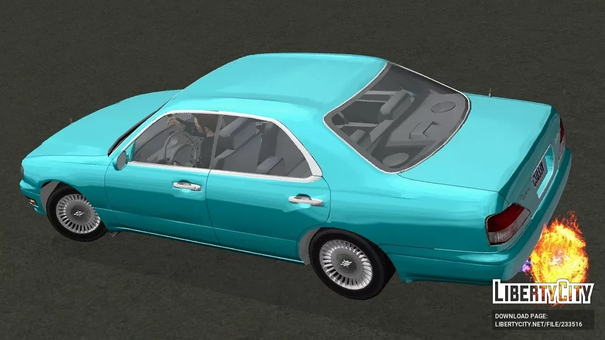 1996 Nissan Cedric Brougham / GTA 3 (iOS, Android)
