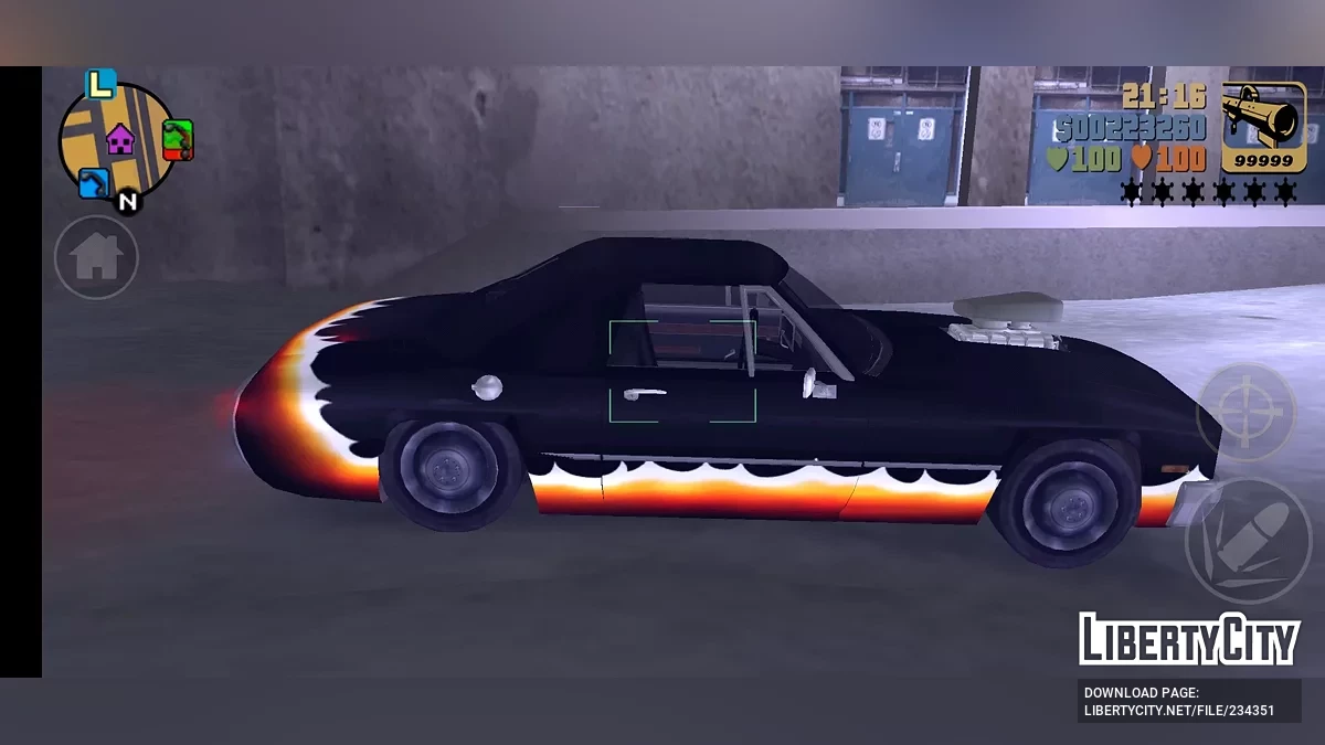 HD Diablo Stallion / GTA 3 (iOS, Android)