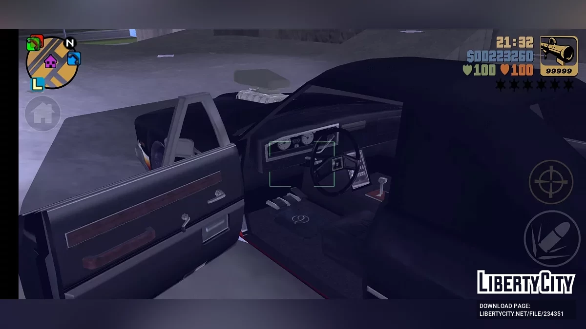 HD Diablo Stallion / GTA 3 (iOS, Android)