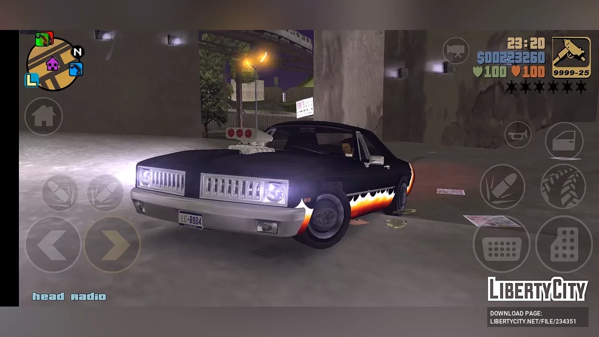 HD Diablo Stallion / GTA 3 (iOS, Android)