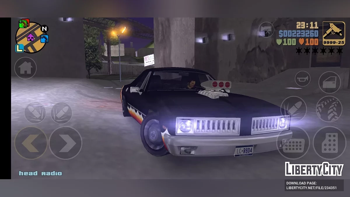 HD Diablo Stallion / GTA 3 (iOS, Android)