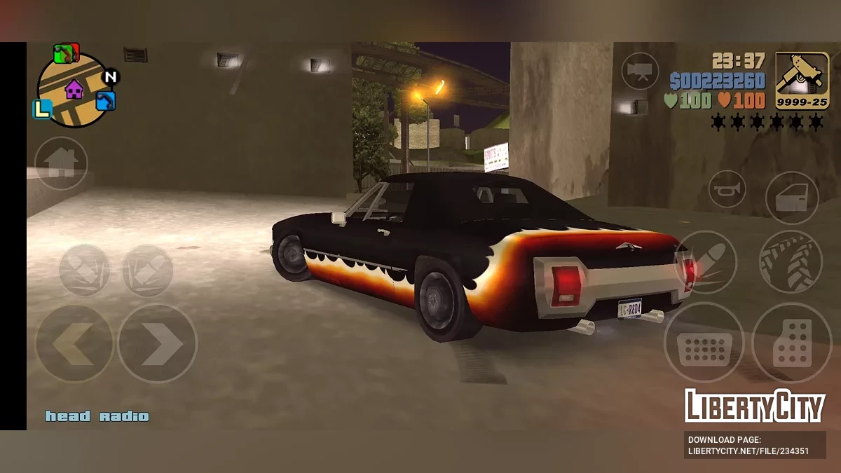 HD Diablo Stallion / GTA 3 (iOS, Android)