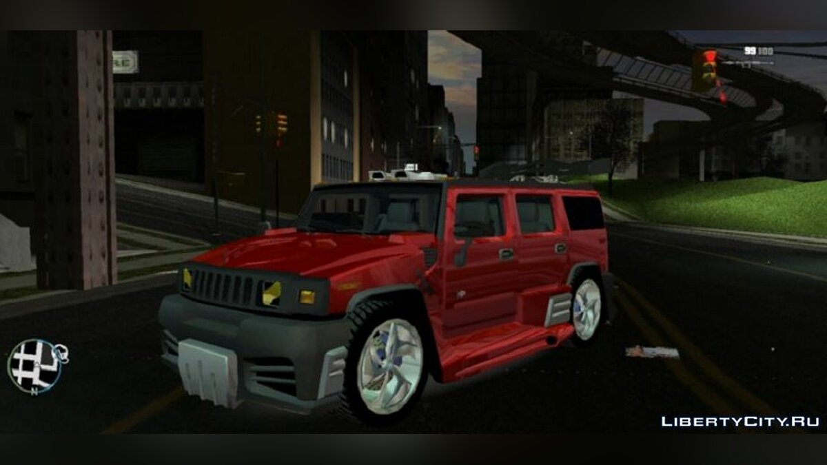 Hummer H2 (из NFS Underground 2) для GTA 3 (iOS, Android) - Картинка #1