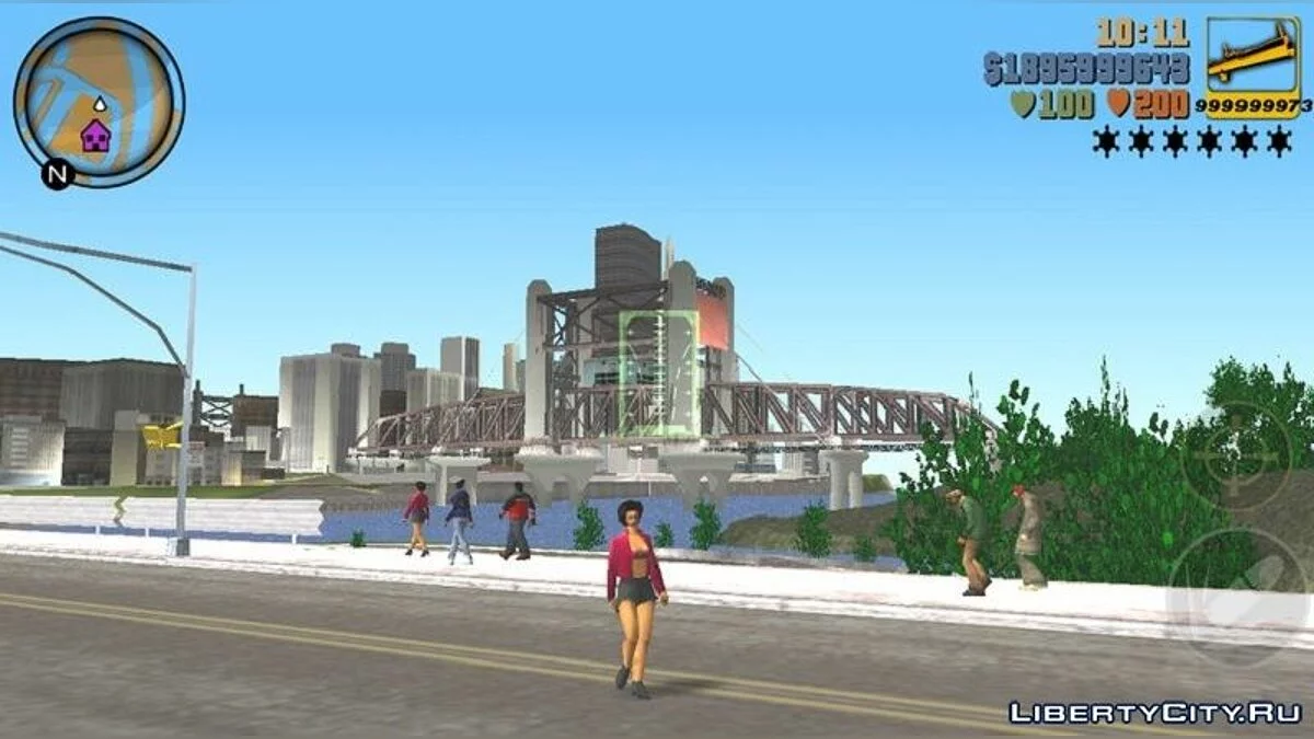 Лето в GTA 3 / GTA 3 (iOS, Android)