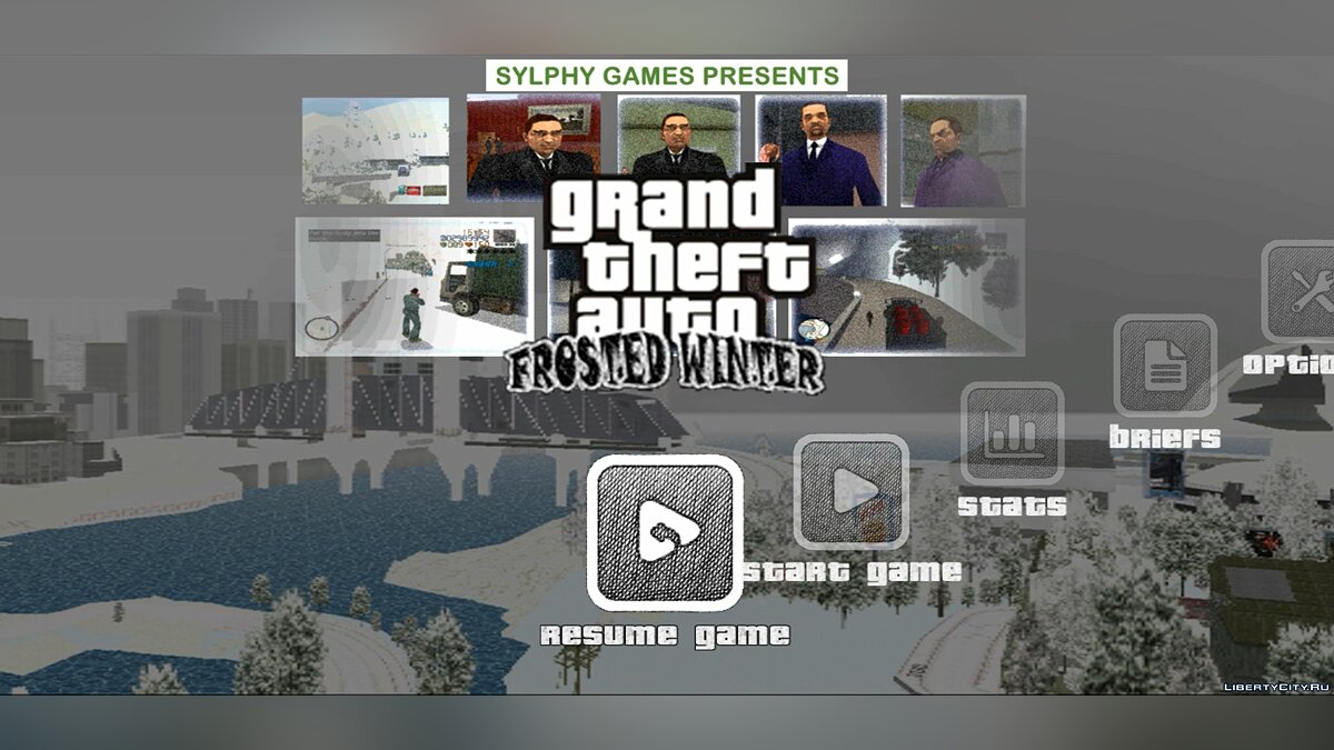 Скачать Grand Theft Auto: Frosted Winter для GTA 3 (iOS, Android)